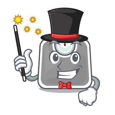 Sihirbaz ağırlık scala ile çizgi film olarak izole