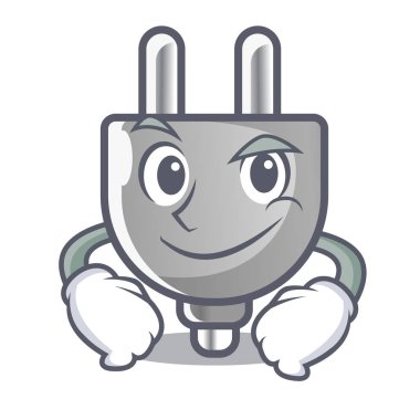 Karakter şekli Smirking fişi