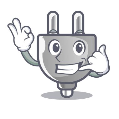 Bana minyatür elektrik fişi şekli çizgi film de