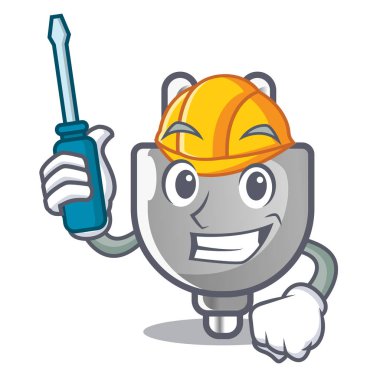 Otomotiv minyatür elektrik fiş şekli çizgi film