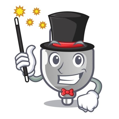 Sihirbaz minyatür elektrik fiş şekli çizgi film