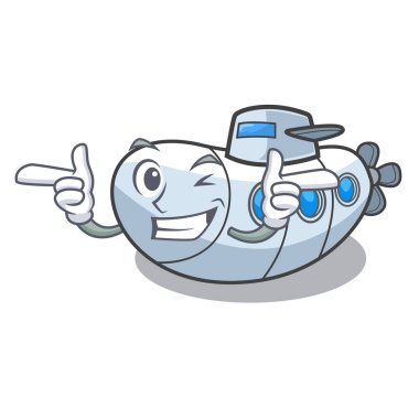 Wink denizaltı bir çizgi film şekil