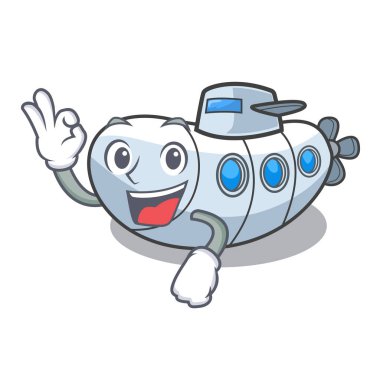 İyi denizaltı bir çizgi film şekil