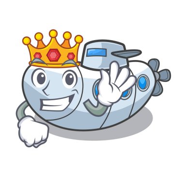 Maskot denizin Kral dalış denizaltı