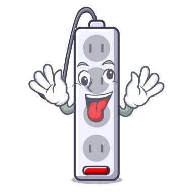 Deli izole güç şerit maskotu ile