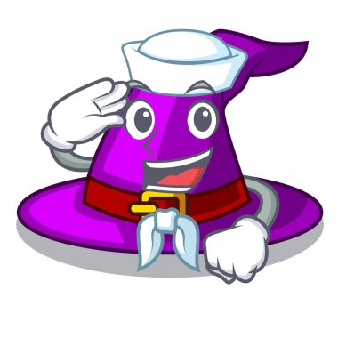 Denizci şapkası şekli Mascot