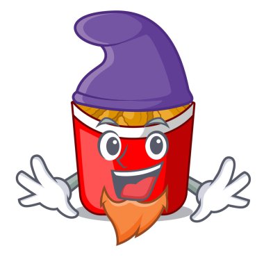 Elf tavuk nuggets karakteri ile izole