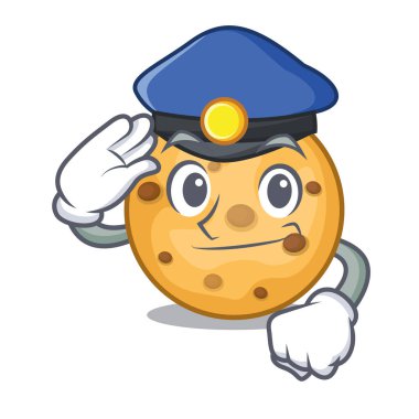 Polis yulaf kurabiye ahşap karakter panoları yukarıda