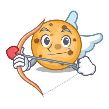 Aşk tanrısı yulaf kurabiye ahşap karakter panoları yukarıda