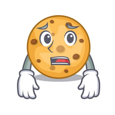 Yazık ki yulaf kurabiye karikatür kavanozda