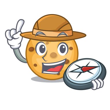 Keşfe çıkmak yulaf aşçı karikatür kavanozda