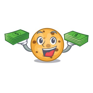 Çizgi film Kavanozda para çantası yulaf kurabiye