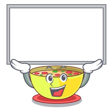 Bir çizgi film kase kadar yönetim kurulu Mısır çorbası