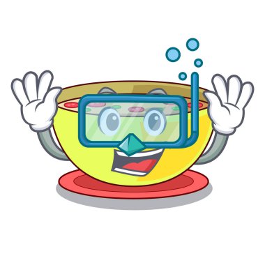 Karakteri ile izole dalış Mısır çorbası