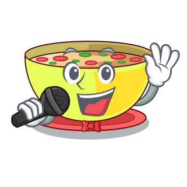 Şarkı Mısır çorbası maskot şeklinde