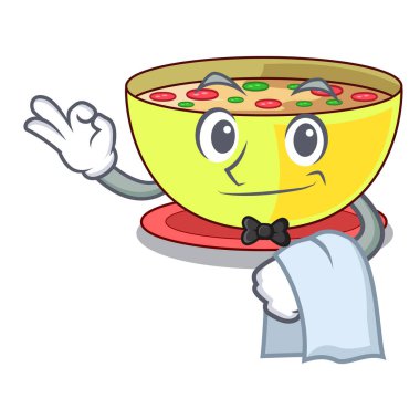 Garson Mısır çorbası maskot şeklinde