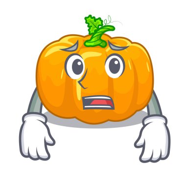 Karakter sepette korkuyor sarı pompa