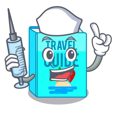 Karikatür izole hemşire Seyahat Rehberi