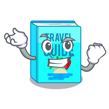 Karikatür izole başarılı Seyahat Rehberi