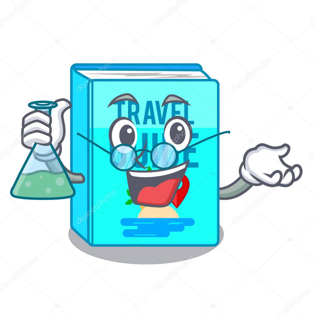 Professor Travel Guide Book Isolated In Cartoon Vector Illustration Premium Vector In Adobe Illustrator Ai Ai Format Encapsulated Postscript Eps Eps Format wdrfree