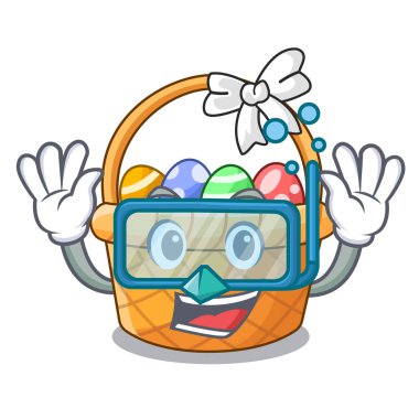 Karakter izole dalış Paskalya sepeti