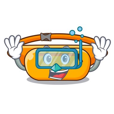 Şekil Mascot dalış bel çantası