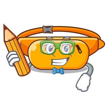 Öğrenci bel çantası şekil Mascot
