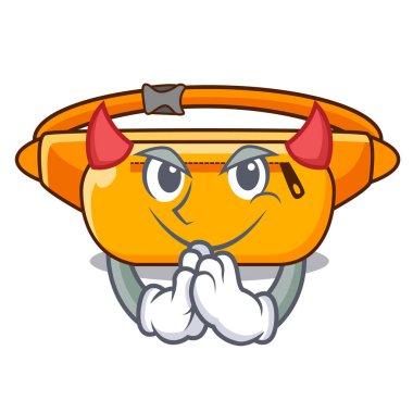 Şeytan bel çantası şekli komik karakterler