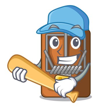 Beyzbol fare kapanı oynayarak bir karakter şekli