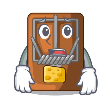 Yazık ki fare kapanı ile izole karikatür