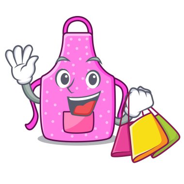 Maskot oda mutfak önlük alışveriş
