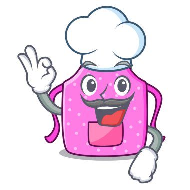 Şef mutfak önlük maskot odasında