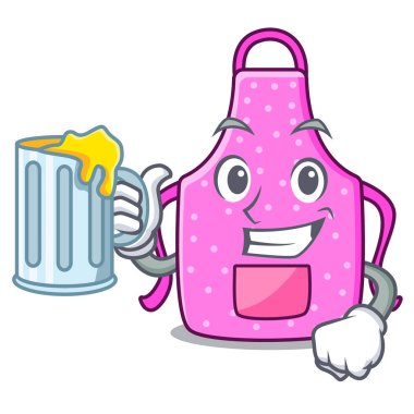 Şekil karakter ile suyu mutfak önlükleri