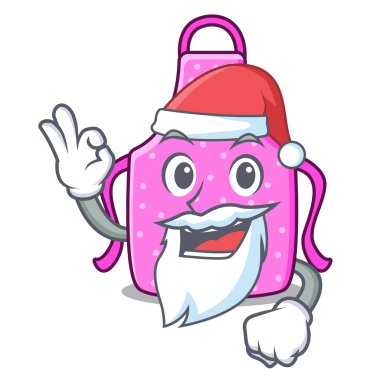 Çizgi film tablo yer Santa mutfak önlüğü