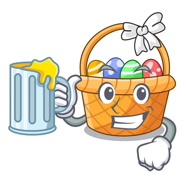 Suyu Paskalya sepeti minyatür şekil maskot