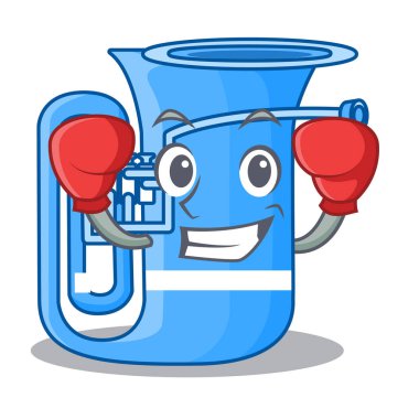 Boks tuba maskot müzik odasında