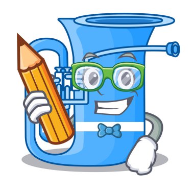 Öğrenci tuba ile karakter izole