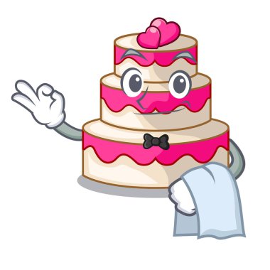 Garson düğün pastası karikatür buzdolabı