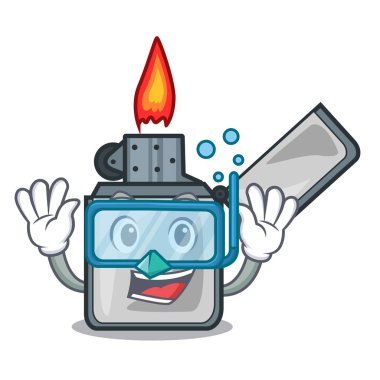 Ahşap karakter tablolar yukarıda dalış çakmak