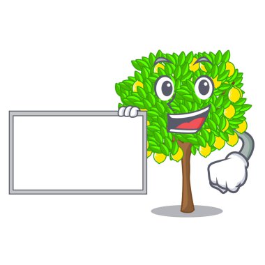 Karikatür şeklinde ile yönetim kurulu limon ağacı