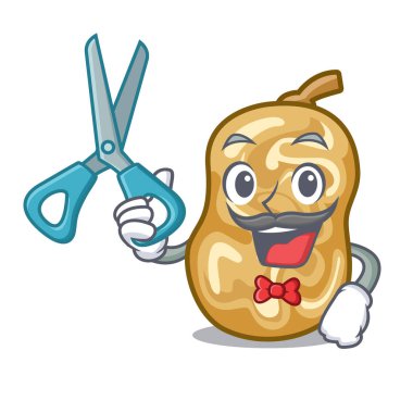 Kuru üzüm, berber bir karikatür kase