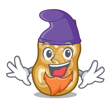 Elf üzüm bir karikatür kase