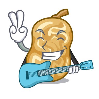 İçinde gitar üzümlü bir karakter kutusu