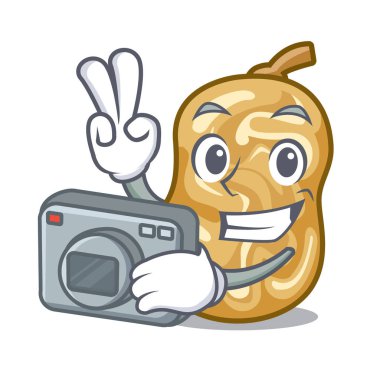 Fotoğrafçı kuru üzüm içinde bir karakter kutusu