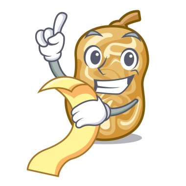 İçinde menü üzümlü bir karakter kutusu