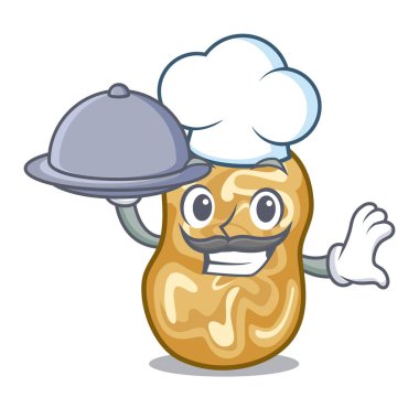 Şef gıda üzümlü bir karakter kutusu