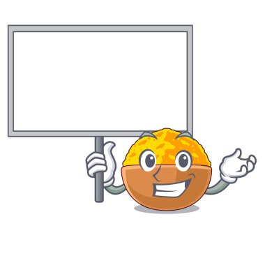 Maskot ile izole kurulu zerdeçal tozu getir