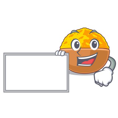 Maskot ile izole kurulu zerdeçal tozu ile