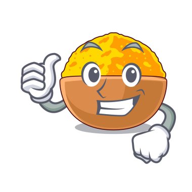 Zerdeçal tozu karakter kabın içinde Yaşasın