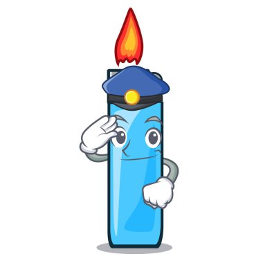 Polis plastik çakmaklar karakter şekli